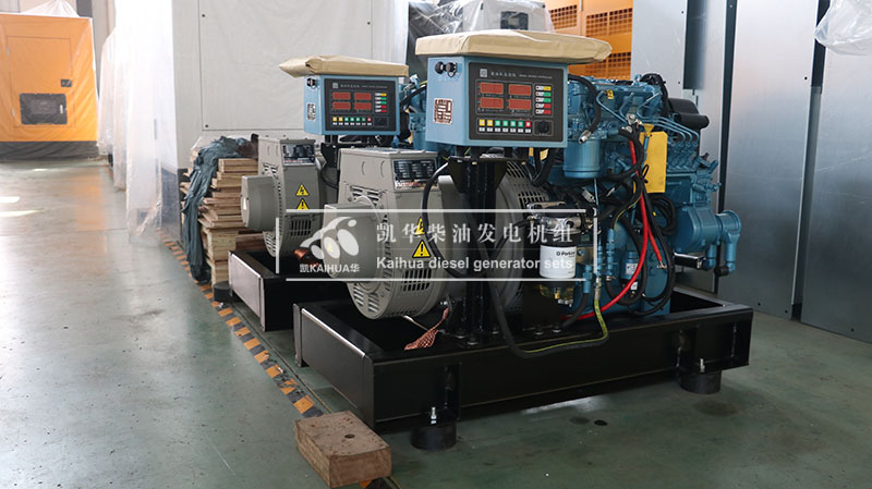 濟(jì)寧兩臺(tái)進(jìn)口帕金斯船用柴油發(fā)電機(jī)組發(fā)貨